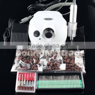 Pro Electric Nail Drill Machine Manicure Kits File Drill Bits Sanding Band Accessory Nail Salon Nail Art Tools