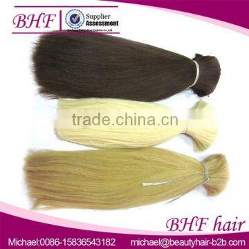 Factory Price 100% Human Virgin Hair Bulk With Cuticle,Cuticle Hair Bulk
