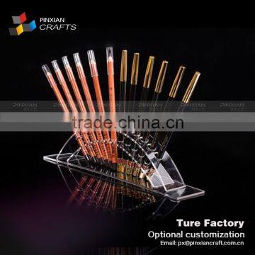 Customized eyebrow pencil display shelf stand acrylic