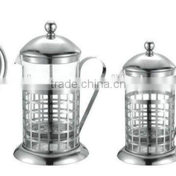 350ml Stainless Steel Borocilicate Glass coffee espresso machine