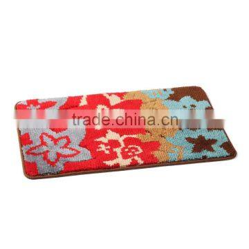 bedroom non slip arcylic rug pad floor entrance polyester mat esd mat