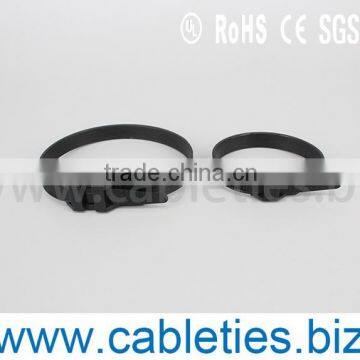 Double hook Plastic Nylon PA66 cable tie binding ties self locking high quality