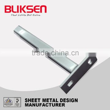 Customize sheet metal stainless mounting pipes bracket square