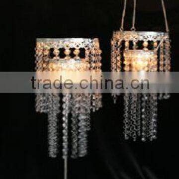 CND45 wedding decoration table centerpieces,decorative flower,crystal bead tea light holders