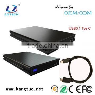 USB3.1 Type-C 2.5 inch SATA HDD Enclosure