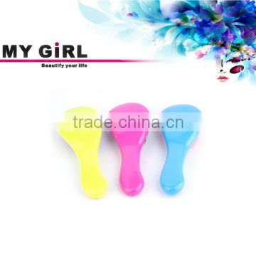 Good Quality Sell Well Portable Plastic Handle Hair Brush