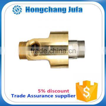 2'' bsp 300 psi high pressure pipe joints right hand brass swivel joint