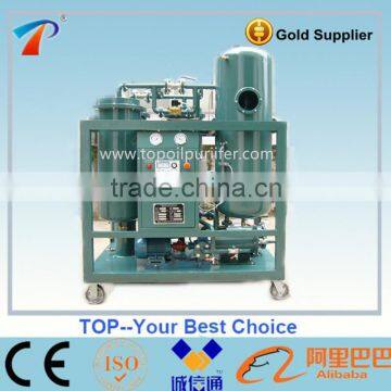 Adopts Duplex-stereo Film Evaporation Technology, Steam/ Gas Turbine Oil Filtering Machine, Lubricating Oil Purifying Machine