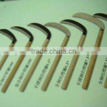 King Kong and Stainless Steel Head Sickle With Wooden Handle photo-2