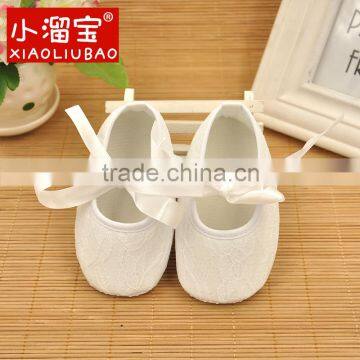 Hot Selling New Arrive Wholesale Beautiful Baby Girl Priness Shoes White Baby Shoes for Girl