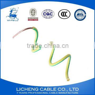 Single Solid PVC Coated Copper Electric Cable Wire -BV(95mm2) photo-3