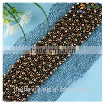 china wholesale fashion jewelry design crystal glass bead necklace curtain landing wholesale