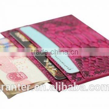 2016 Fashion Python Snakeskin Leather Creddit Card Case,business Name Card Holder photo-3