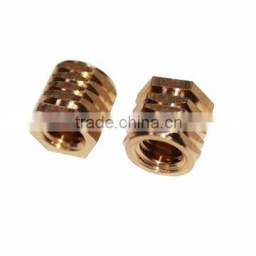 CNC Brass Hex Nuts,copper hex thread nut