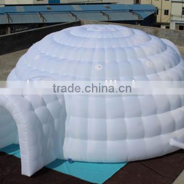 Outdoor structure giant inflatable dome tent, inflatable igloo dome, inflatable dome