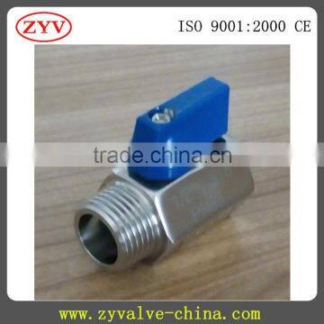 Stainless steel 1PC High quality ball valve