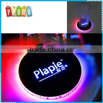 Wholesale flashing LED neon coaster, Led light drink coasters