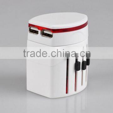 Travel Universal Adaptor Multiple Usb Travel Charger 2.1A High Power Multi Usb Charger photo-2