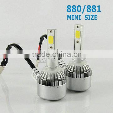 880 881 12v 36w 3800LM manufacturer cob led car headlight