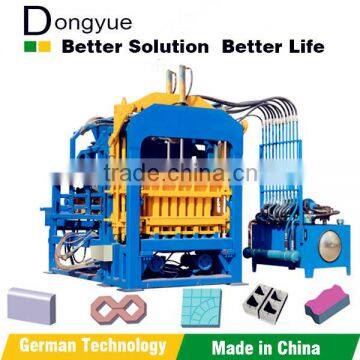 QT8-15 automatic concrete block machine line with Siemens' motor and CE certificate standard