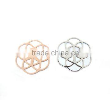 Small Size 20mm Seed of Life Charm Connectors for Earrings