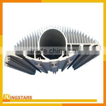 LED street light aluminum fin heatsink