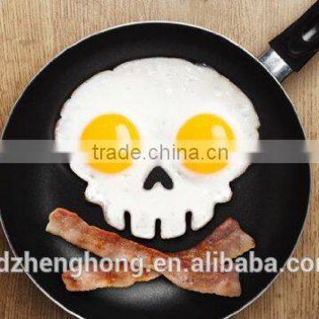 Silicone funny breakfast Skull shape Egg Cooker