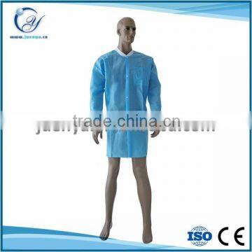 surgical disposable smock lab coat