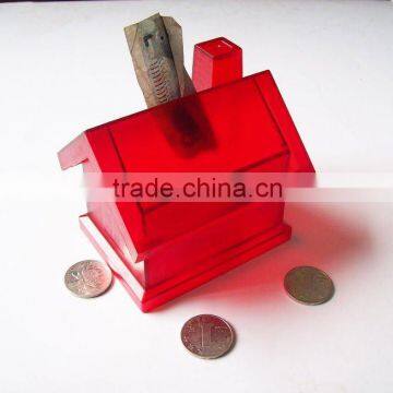 plastic coin bank