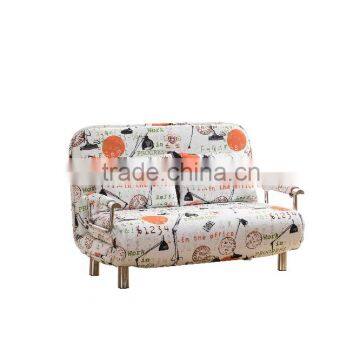 Folding Sofa Bed With Horizontal Broaching Functional Sofa