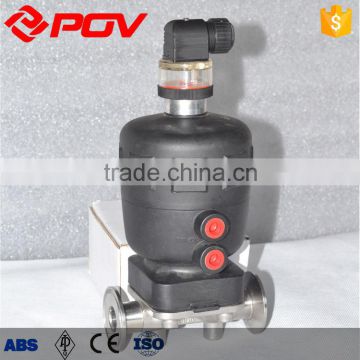 stainless steel ss304 food grade pneumatic diaphragm control valve