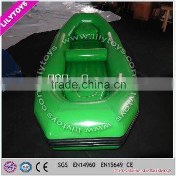 Hot selling PVC Green color used rigid inflatable boats for sale