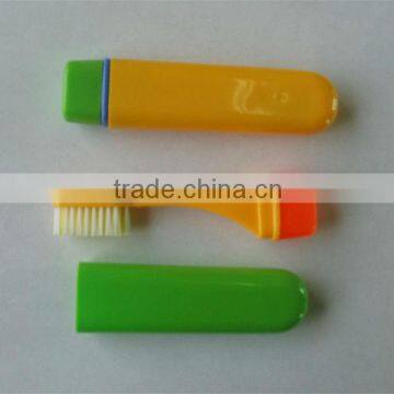 new design cheap hotel travel disposable foldable toothbrush with good quality