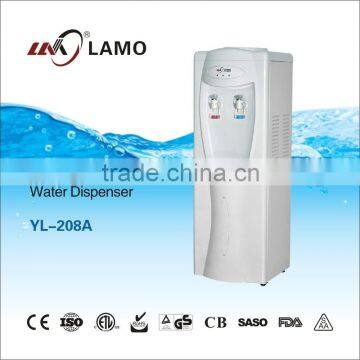 ZY-208 Compresser Coolig Hot and Cold 4 Stage Filtration UF Water Dispenser Purifier