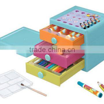 Multi-Color Small Art Set - Turquoise Color