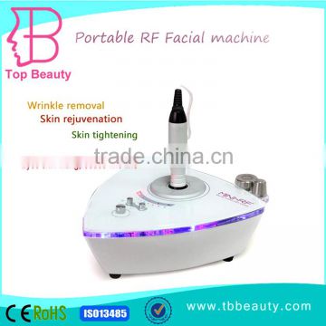 2015 Best selling portable mini 3mhz bipolar rf rf skin tightening face lifting treatment machine