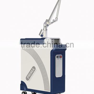 Vascular Tumours Treatment Flat-top Beam Mode Active Q Switch Nd Yag Laser Tattoo Removal Machine Facial Veins Treatment