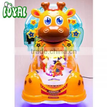 2016 Best sale coin operated amusement ride, newest tank kids game, commercial grade light music game machine