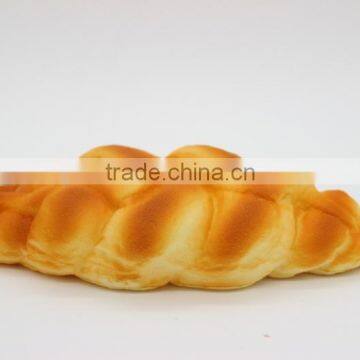 1pc Bread fake soft touch toast breakfast package props artificial