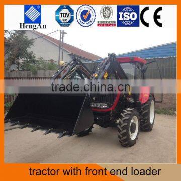 25hp-130hp tractor with front end loader