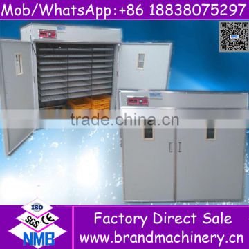 Best quality automatic 5000 poultry chicken egg incubator in dubai