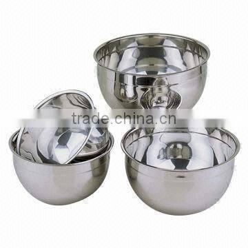 Full sizes stainless steel serving bowls stainless steel mixing bowl stainless steel salad bowl