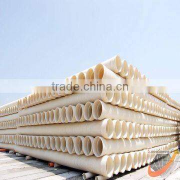 SN Drainage PVC Double Wall Corrugated Pipe