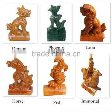 Traditional Handmade Chinese Roof Tile Figures