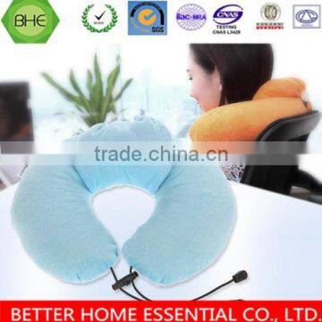 2014 travel neck shredded memory foam pillow