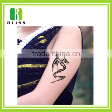 Body Art Waterproof Civilization Custom Metallic Colorful Skin Safe Water Transfer Sticker India Temporary Tattoo photo-2