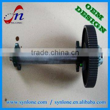 OEM transmission steel shaft with gear