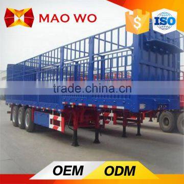 Fence Wall Side Open Cargo Truck Trailer for Sale photo-5