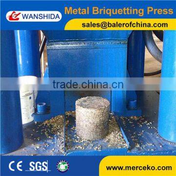 High Efficiency Scrap Stainless Steel Briquetter photo-6