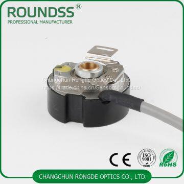 9mm Taper Hollow Optical Rotary Servo Encoder DC 5V 5000 PPR